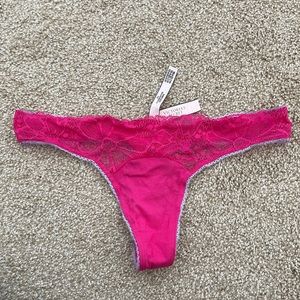 Victoria’s Secret pink thong